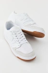 New Balance 480 Classic Court Sneaker In White, Women's At Urban Outfitters In White/reflection