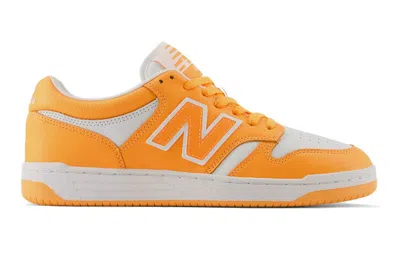 Pre-owned New Balance 480 Hot Mango In Hot Mango/white