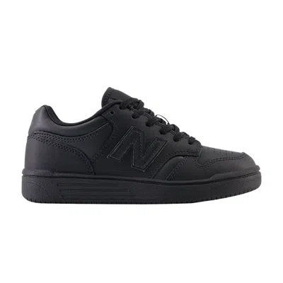 Pre-owned New Balance 480 Little Kid 'triple Black' | Kid's Size 12