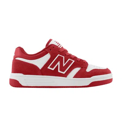 Pre-owned New Balance 480 Litttle Kid 'team Red White' | Kid's Size 13