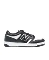 New Balance 480 Trainers, Leather In Black