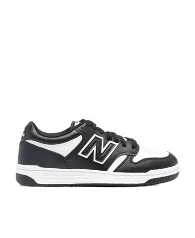 New Balance 480 Trainers, Leather In White