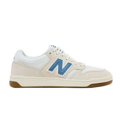 Pre-owned New Balance 480 'sea Salt Heron Blue' In White