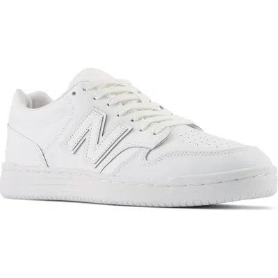 New Balance Mens  480 Low In White/white