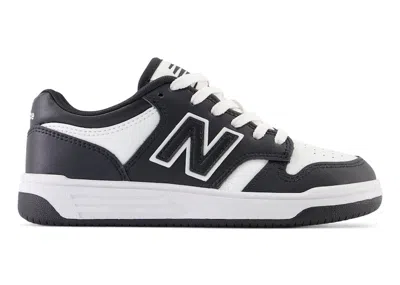 Pre-owned New Balance 480 Sneakers In Black/white