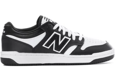 Pre-owned New Balance 480 Sneakers In Black/white