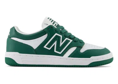 Pre-owned New Balance 480 Sneakers In Team Forest Green/white In Multi