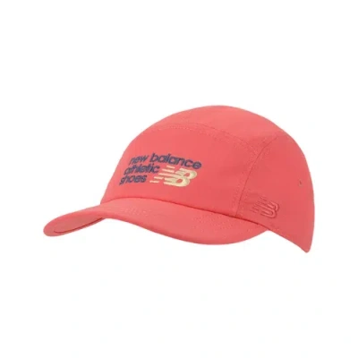 New Balance 5 Panel Athletics Graphic In Red