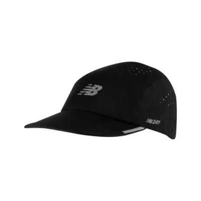 New Balance 5 Panel Pro Run Hat In Black