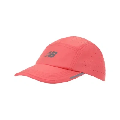 New Balance 5 Panel Pro Run Hat In Red