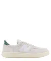 New Balance Ct500 Perforated Suede Low-top Sneakers In Beige