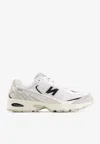 New Balance 509 Low-top Sneakers In White, Silver And Black In Gray