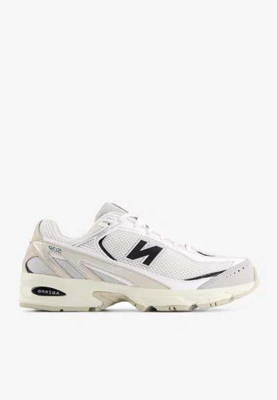 New Balance 509 Low-top Sneakers In White, Silver And Black In Gray