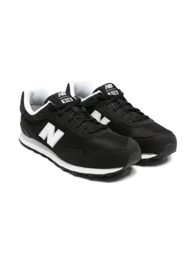 New Balance Kids' 515 Lace-up Sneakers In Black