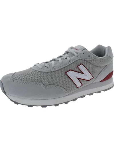 New Balance 515 Mens Padded Insole Suede Casual And Fashion Sneakers In Multi