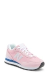 New Balance 515 Sneaker In White/pink