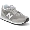 New Balance 515 Suede Sneaker In Slate Grey/white