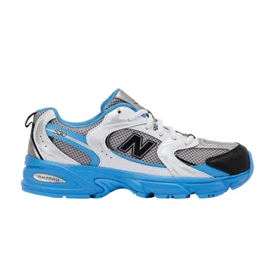 Pre-owned New Balance 530 Big Kid 'silver Azure' Dtlr Exclusive | Kid's Size 6.5