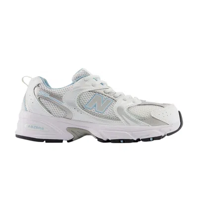 Pre-owned New Balance 530 Big Kid 'white Chrome Blue' | Kid's Size 3.5