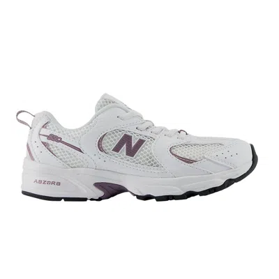 Pre-owned New Balance 530 Bungee Little Kid 'white Dark Ice Wine' | Kid's Size 1.5