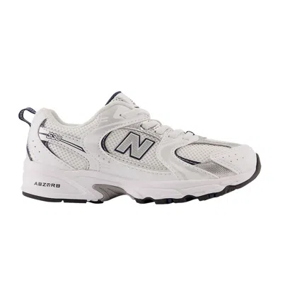 Pre-owned New Balance 530 Bungee Little Kid Wide 'white Natural Indigo' | Kid's Size 12.5