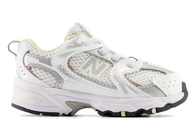 Pre-owned New Balance 530 Bungee Sneakers In White/calcium