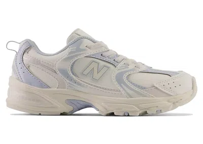 Pre-owned New Balance 530 Bungee Sneakers In White/starlight/reflection