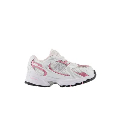 Pre-owned New Balance 530 Bungee Toddler Wide 'pink Sugar' | White | Infant Size 10
