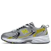 New Balance 530 D Wide Grey/yellow In Gray