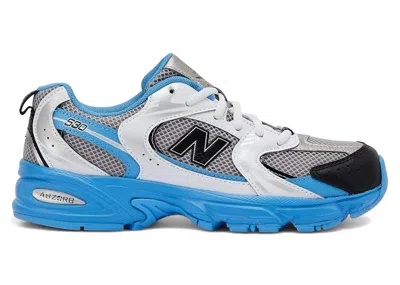 Pre-owned New Balance 530 Dtlr Sneakers In Silver/azure/black