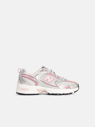 New Balance '530' Grey Mesh Sneakers In Gray