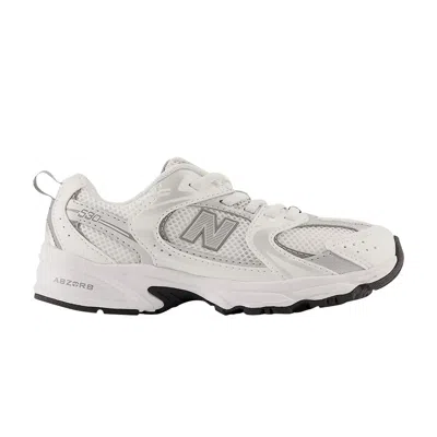 Pre-owned New Balance 530 Little Kid Wide 'white Silver' | Kid's Size 2