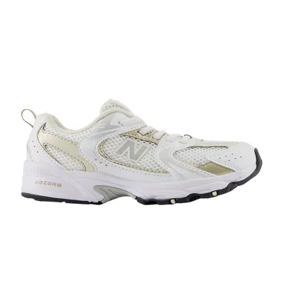 Pre-owned New Balance 530 Little Kid Wide 'white Stoneware' | Kid's Size 3