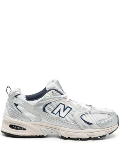 New Balance 530 Logo-patch Sneakers In Grey
