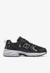 New Balance 530 Low-top Sneakers In Black With White In Black