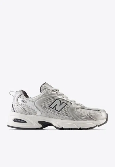 New Balance 530 Low-top Sneakers In Gray Matter With Silver Metallic