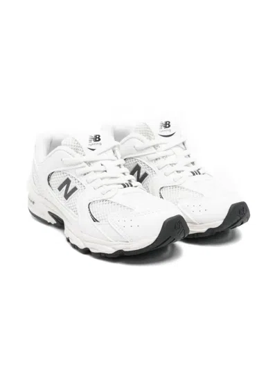 New Balance Kids' 530 Mesh-panel Sneakers In White