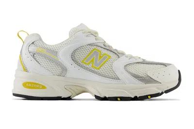Pre-owned New Balance 530 Metallic Yellow In Metallic Yellow/white