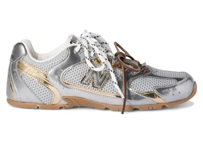 Pre-owned New Balance 530 Sl Miu Miu (women's) Sneakers In Silver/platinum