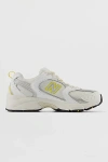New Balance 530 Sneaker In Sea Salt With White And Ginger Lemon, Men's At Urban Outfitters In Sun Yellow