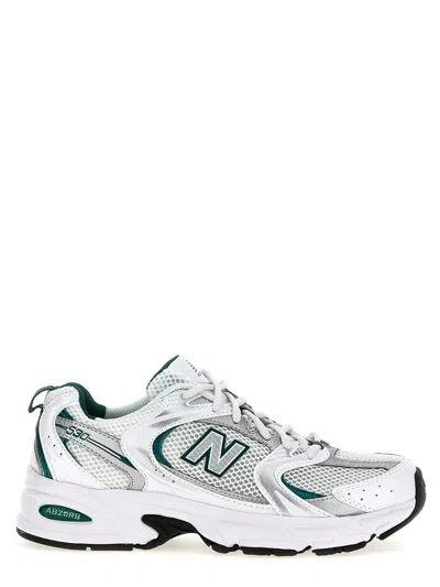 New Balance 530 Sneakers In White And Gray