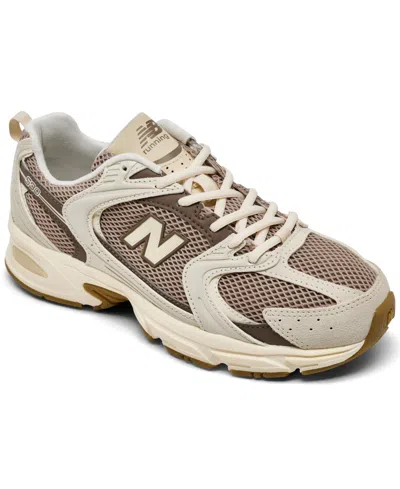 New Balance 530 Sneakers From Finish Line In Beige,brown
