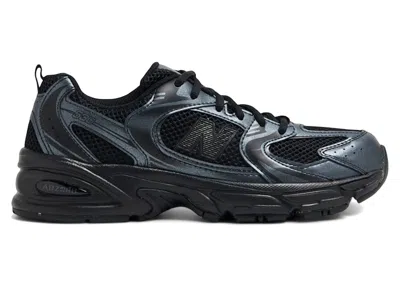 Pre-owned New Balance 530 Sneakers In Black/dark Grey