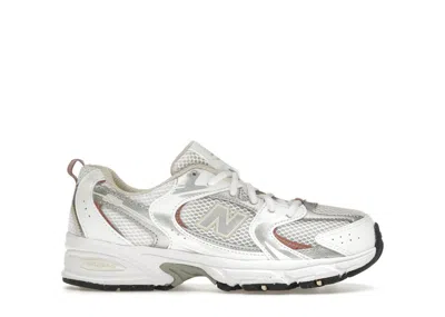 Pre-owned New Balance 530 Sneakers In White/brown In Multi