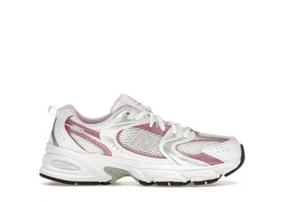 Pre-owned New Balance 530 Sneakers In White/pink Sugar