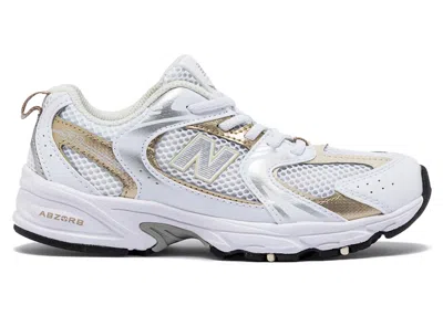 Pre-owned New Balance 530 Sneakers In White/stoneware