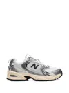 New Balance Mesh Upper 3rd Tier Sneakers In Metallic
