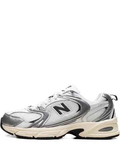 New Balance Mesh Upper 3rd Tier Sneakers In Metallic