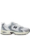 New Balance Lightweight Sneakers With Mesh And Rubber Sole In Silver