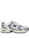 New Balance Lightweight Sneakers With Mesh And Rubber Sole In White